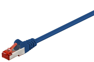 Goobay CAT.6-100 Lc Sstp Pimf 1M Network Cable Blue — image 1