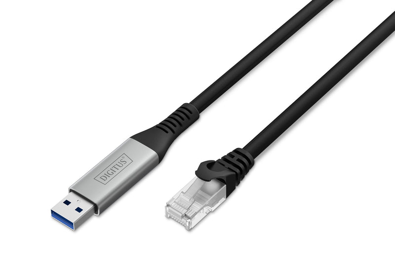 USB Cable -a - RJ45 CAT.6A S/FTP, 1 Gbit/S, 3M USB 3.2 GEN1, Cover Lszh