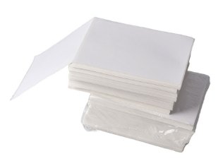 G&g Labels 500 Units 100 X 150MM White Z-faltung