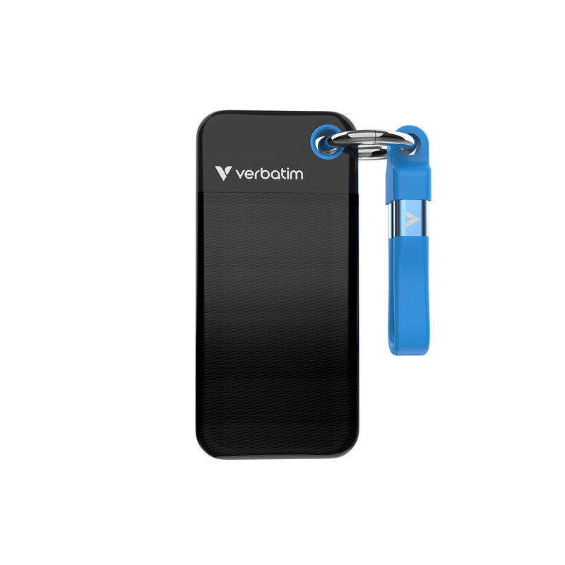 Verbatim Pocket SSD 1TB USB Type-c 3.2 Gen 2 (3.1 Gen 2) Black Blue