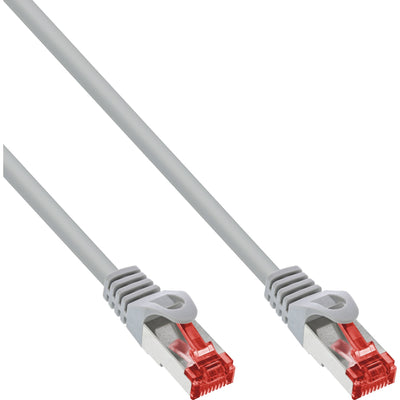 Inline 100 Pieces Bulk-pack Network Cable S/FTP Pimf CAT.6 250MHZ Pvc Grey Cobre 0,5M — image 1