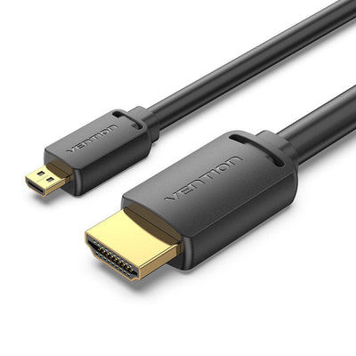 Vention Cable Micro HDMI 2.0 4K Agibh HDMI Male Micro HDMI Male 2M Black — image 1