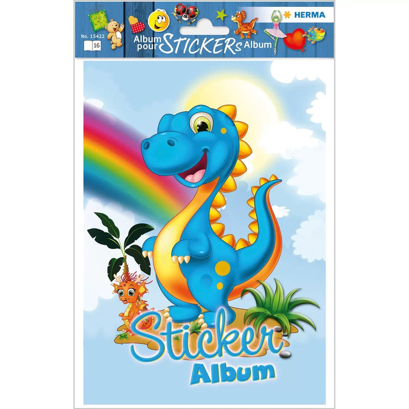 Herma Sticker Sammelalbum Kids Dinos A5