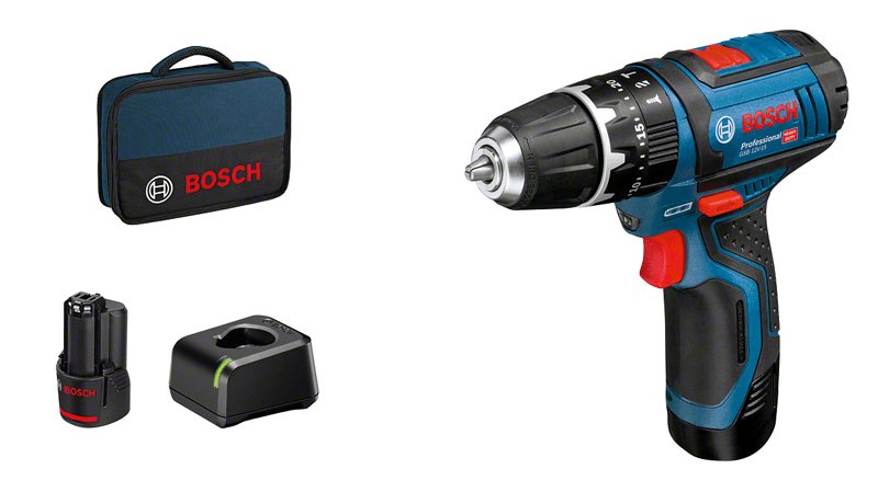 Bosch Gsb 12V-15 Promo Pack 06019B690H