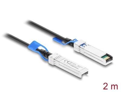 Delock Twinax Cable SFP28 Connector Male a SFP28 Connector Male 25Gbps 2M — image 1