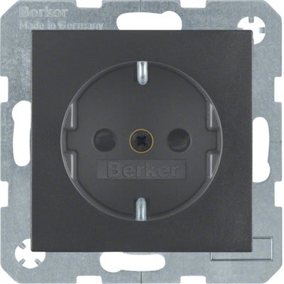 Berker 4123 16 06 Schuko-toma Power Antracita — image 1