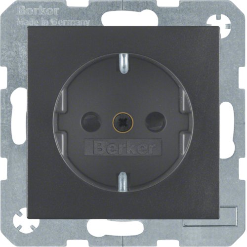 Berker 4123 16 06 Schuko-toma Power Antracita