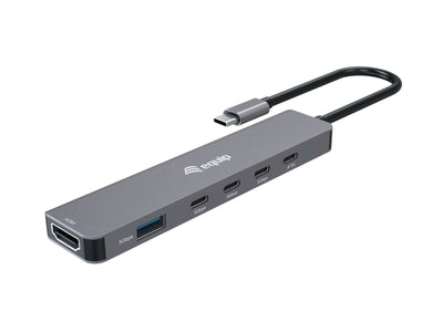 Equip Docking USB-C 6-EN-1 133500A 1x HDMI 4K 4x USB-C 1x USB-A 1x USB-C Pd 100W — image 1