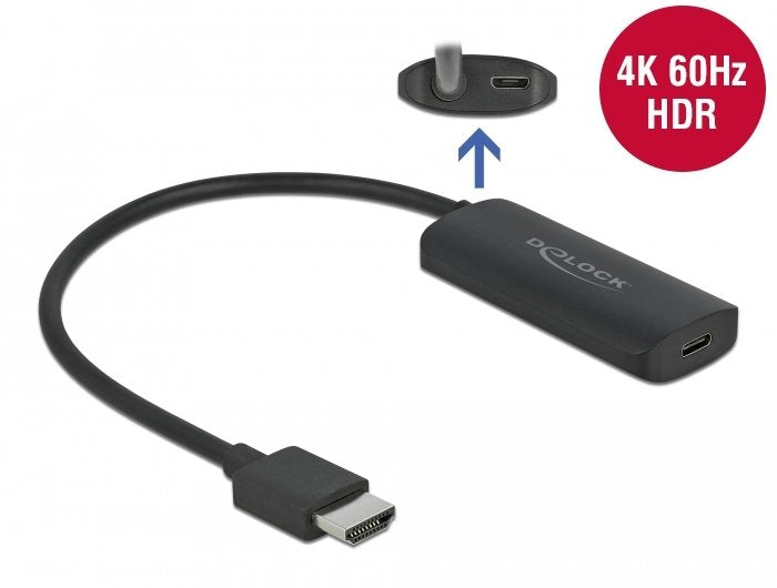 Delock Adapter Hdmi-a Male a USB Type-c Female (dp Alt Mode) 4K 60