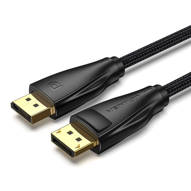 Vention Cable DisplayPort 1.4 8K Hccbi DisplayPort Male DisplayPort Male 3M Black