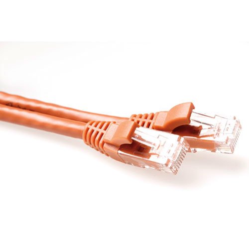 Brown 20 Meter U UTP CAT.6 Patch Cable Snagless With RJ45 Connectors