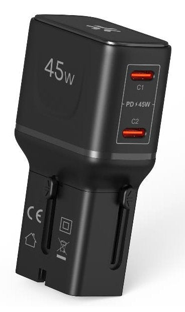 Celly MULTIPLUGSL45W Charger Dispositivo Mobile Phone Headphones Smartphone, Tableta Black Power Alterna Charg — image 1