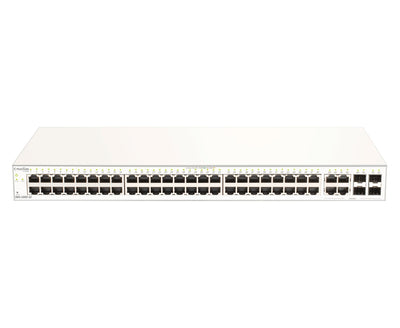 D-link Switch Smart Nuclias Cloud 52 Ports 10/100/1GBIT W/4 Gbit. Sfp Switch 52 Ports/ 48XGIGABIT / 4XGIGABIT  — image 1
