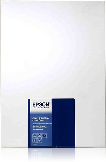 Epson Genuine Paper Inkjet Fotografico Traditional A4 25 Hojas Spro/3800/4000/4400/4450/4800/4880