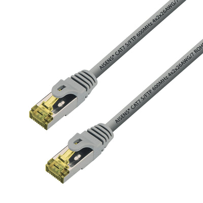 Aisens Network Cable RJ45 Lszh CAT.7 600MHZ S/FTP Pimf AWG26 - 3M - Grey — image 1