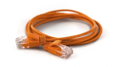 Wantec Network Cable UTP CAT.6A D2,8MM 0,20M Orange — image 1