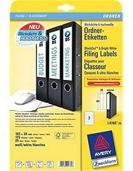 Avery Zweckform Labels Ring Binder - 210 Labels — image 1
