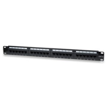 Wp Patch Panel 24 Ports 19 UTP CAT.6