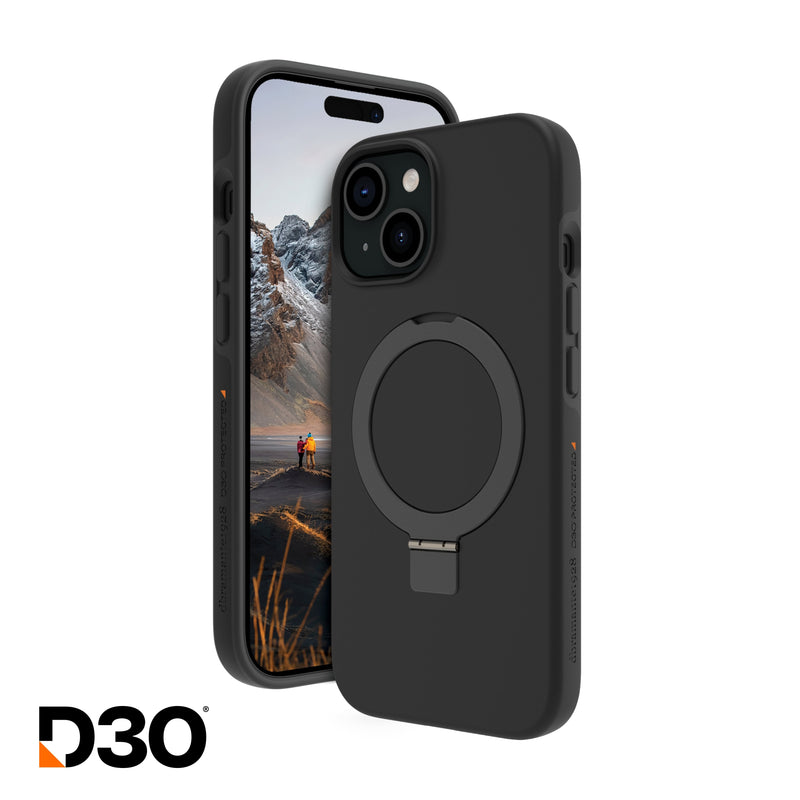 DBRAMANTE1928 Iceland Ultra D3O Ms Kick Case For Iphone 15 15,5CM (6.1) Black