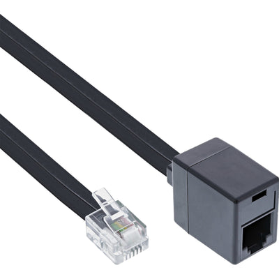 Inline Cable Modular RJ12 6P6C Male a Female 10M — image 1
