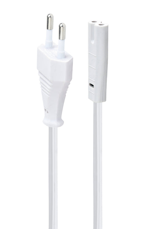 Gembird Cable Power Euro C7 1.8M White — image 1