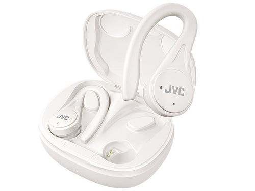 JVC Headphones HA-EC25T True Wireless Stereo (tws) Hook Oreja, Dentro Or Ído Llamadas/Música Bluetooth White — image 1