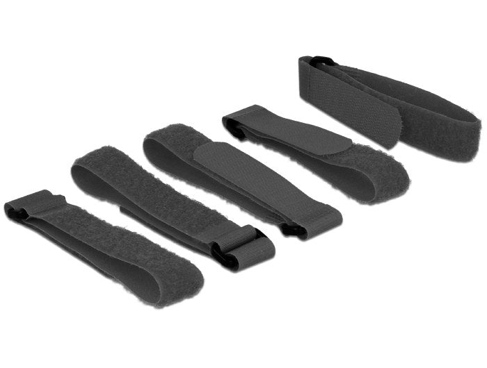 Cable Ties With Opening And Cierra Fast 300MM X 20MM An With Lazo (5 Units Black