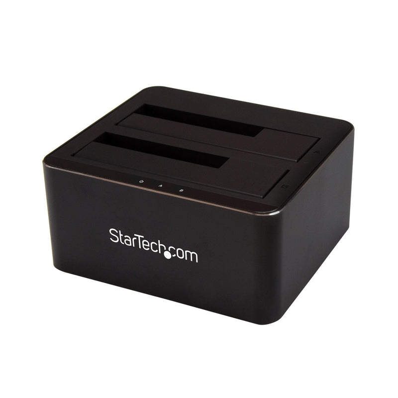 StarTech.com Docking Station USB 3.0 2 Bahías SATA 2,5 Or 3,5 Pulgadas SSD Or Hard Drive Base Connection Units