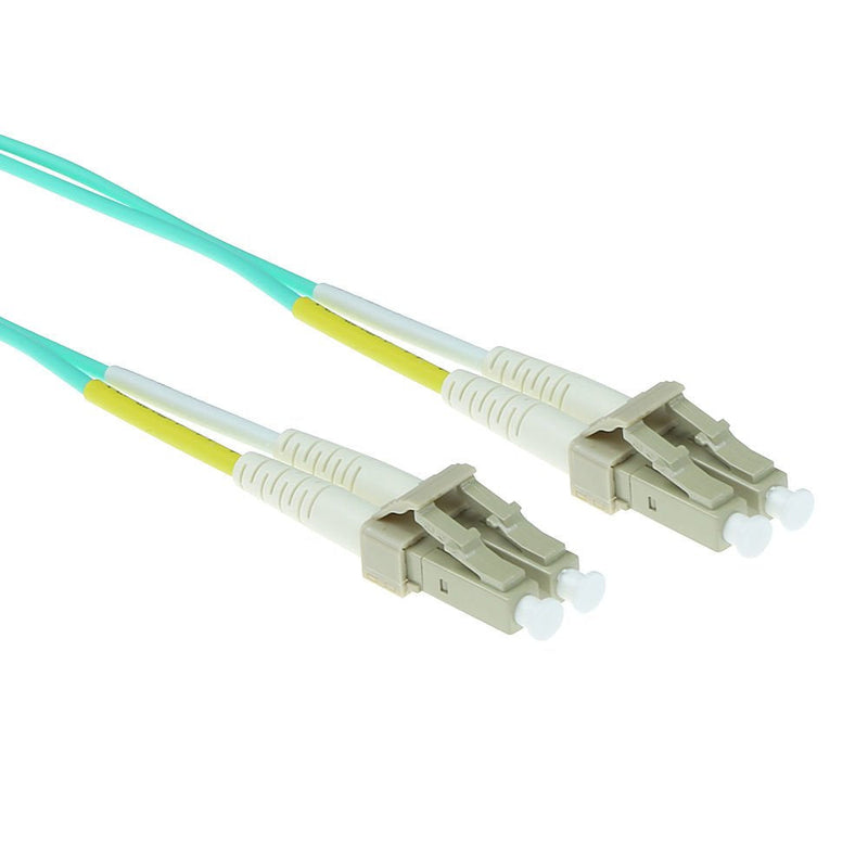 5 Meter Lszh Multimode 50 125 OM3 Fiber Patch Cable Duplex With Lc Connectors