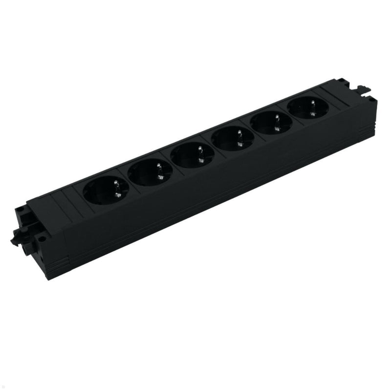 Bachmann Steckdosenleiste Step Base 6-FACH, Black