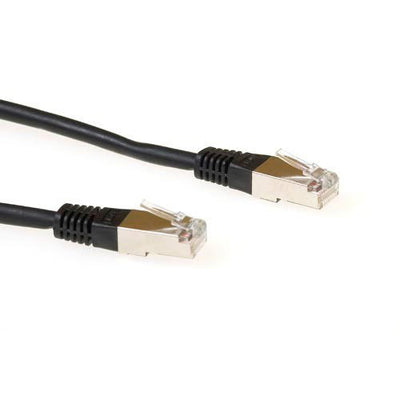 Black 10 Meter Lszh SFTP CAT.6 Patch Cable With RJ45 Connectors — image 1