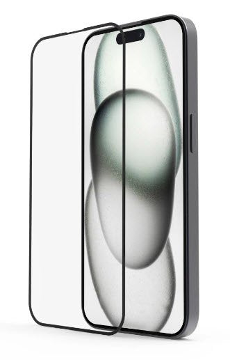Hama Protector Extreme Protect Screen Iphone 15 - Glass Tempered - Antihuellas - Grado Dureza 10H -