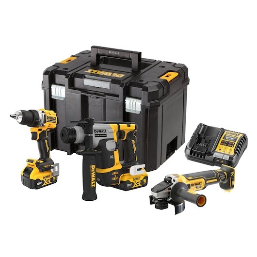 Dewalt Screwdriver DCK355P2T-QW Eléctrico And Key Impacto