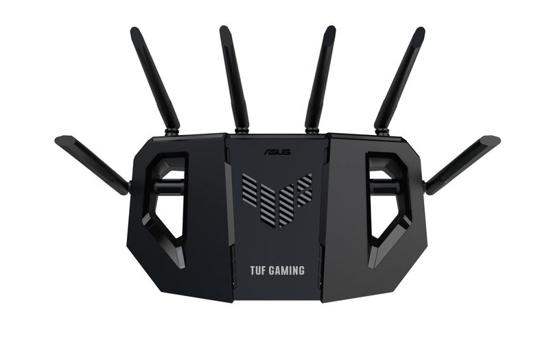 ASUS Tuf Gaming BE6500 (TUF-BE6500) Router Wireless 2.5 Gigabit Ethernet Double Band (2,4GHZ / 5GHZ) Black