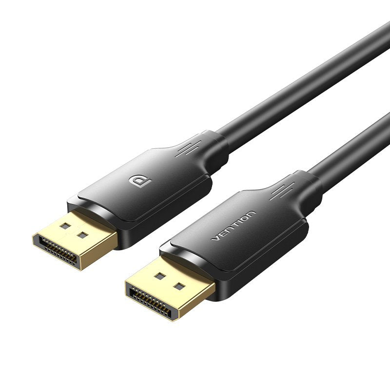 Vention Cable Hakbf DisplayPort Male DisplayPort 4K Male 1M Black