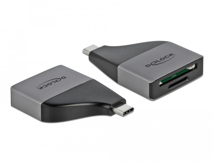 Delock Card Reader External USB Type-c SD / MMC + microSD