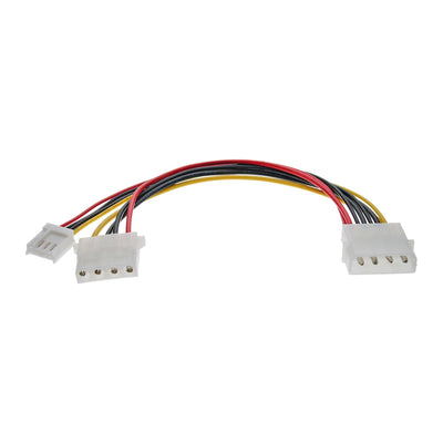 Inline Cable And Power Internal 1 Molex 5,25A 1 Molex 5,25 + 1 Disquete 3,5 — image 1