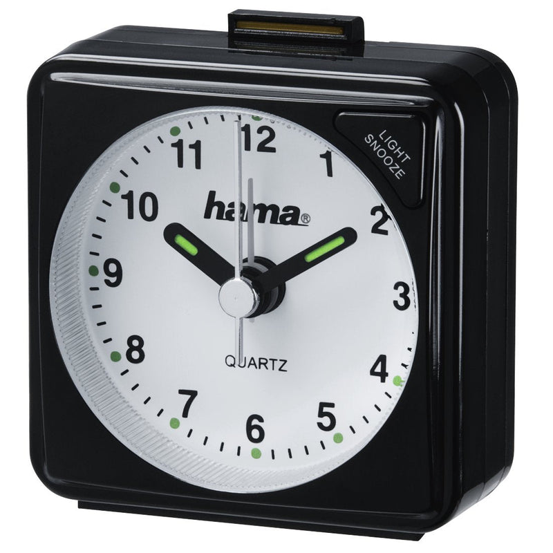 Hama Reisewecker A50, Black Zeiger Fluoreszierend 186329