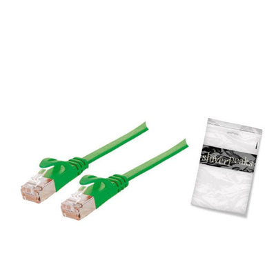 Network Cable Shiverpeaks Basic-s, CAT.7, 1M Green U/FTP (STP) — image 1
