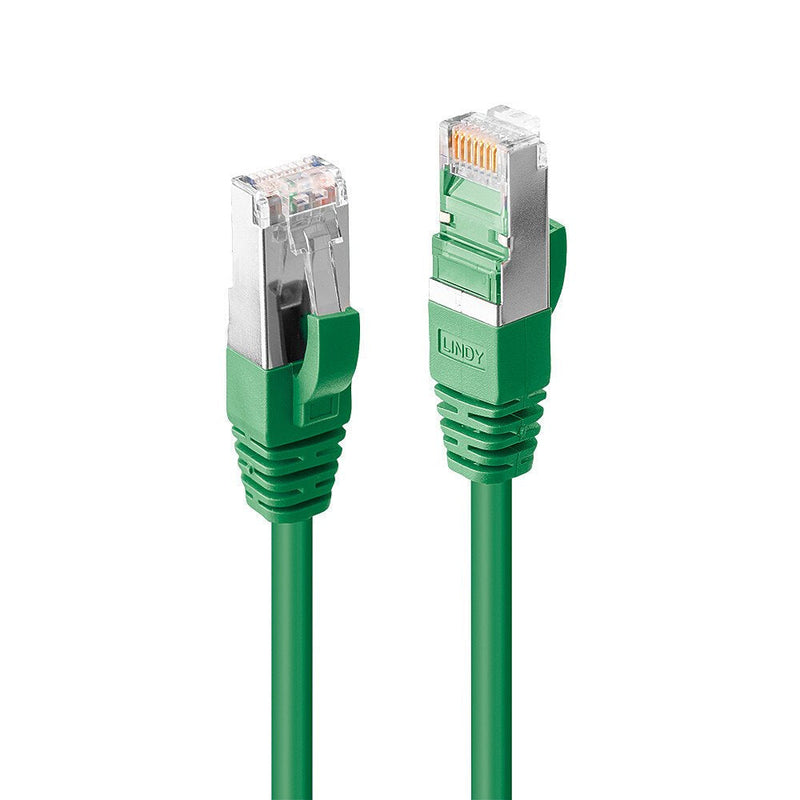 Lindy Network Cable CAT.6A S FTP Lszh, Green 10M