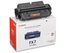 Canon FX-7 Black Toner Cartridge Genuine Toner Black