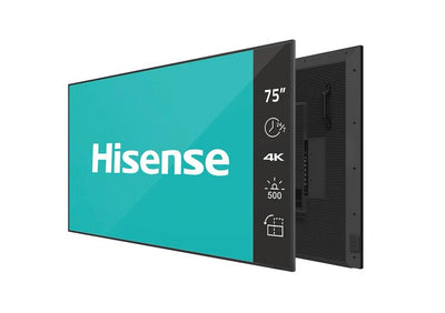 Hisense 75DM66D Screen Señalización 190,5CM (75) LED Wi-Fi 500 Cd / M² 4K Ultra HD Black Processor Incorporado — image 1