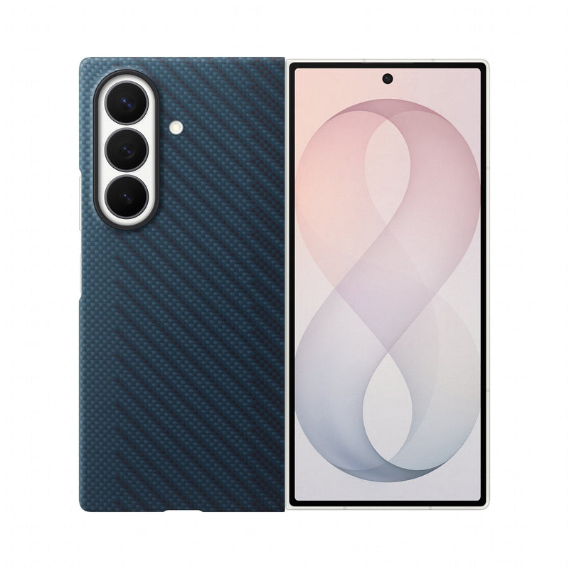 Samsung Carbon Magnet Case Fr Galaxy FOLD8 Ultra Blue Marino