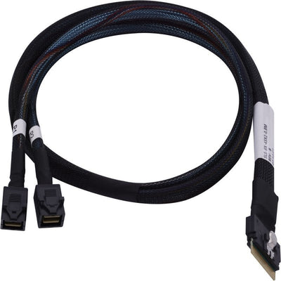 Microchip Technology 2304900-R Cable Serial Attached Scsi (sas) 0,8M Black — image 1