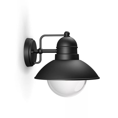 Philips Wall Light E27 Black Hoverfly — image 1