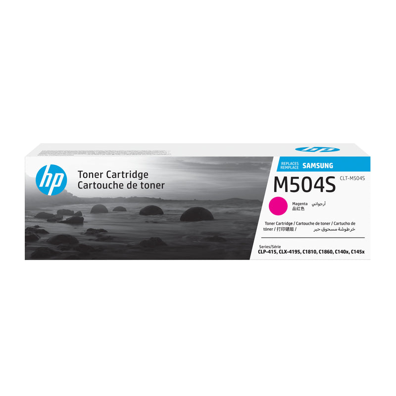 Samsung Genuine Toner Magenta SU292A Printers Que Usen CLT-M504S - 1800 Paginas - Compatible Segun Especificac