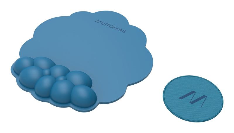 Muitomas Mouse Pad Mousepadbl Mouse Blue