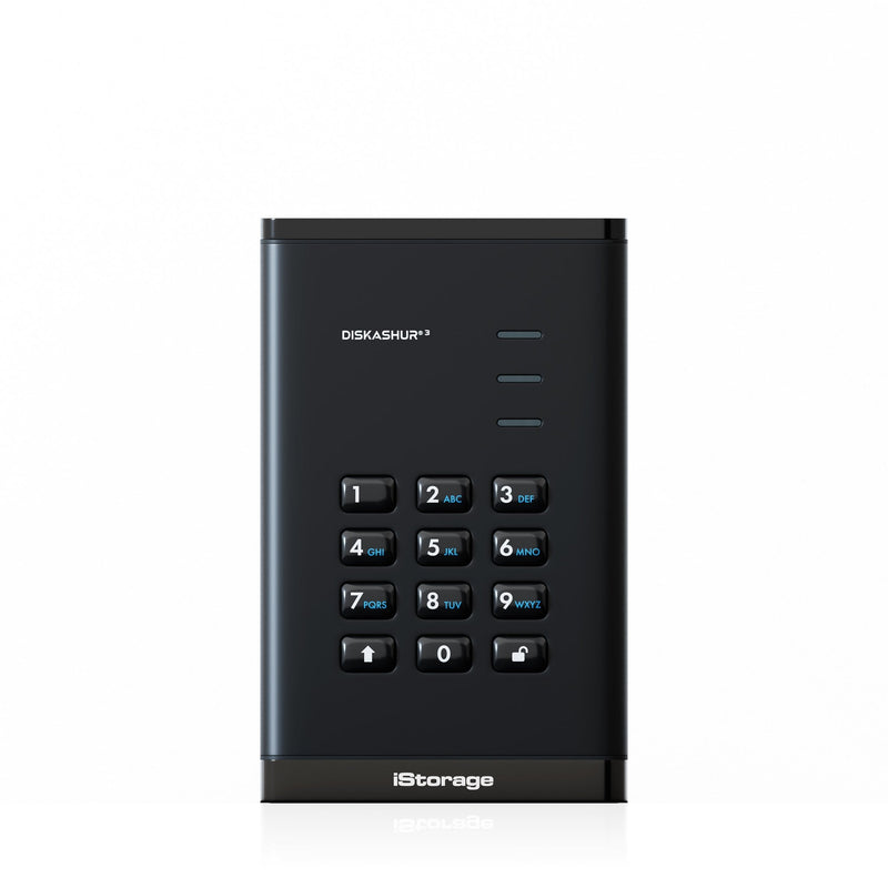 Istorage DISKASHUR3 HDD 256-BIT 1TB - Black