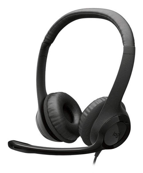 Logitech Headphones H390 USB Alámbrico USB Type a Black — image 1