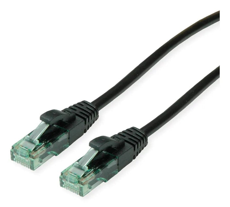 Roline Rm Network Cable CAT.6A UTP, Negro 0,5M